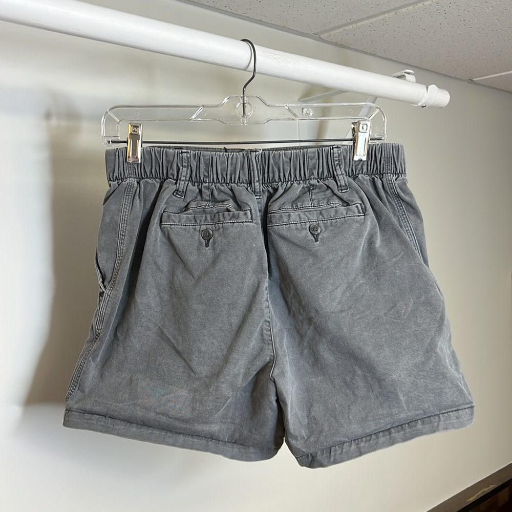 Old Navy Elastic Waist Everyday Gray Women's Shorts- S - Picture 2 of 6
